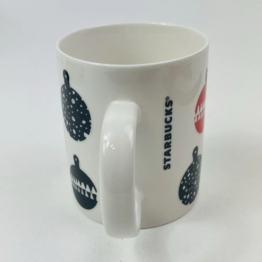 Starbucks Holiday Mug 2016 Christmas 12 oz Coffee‎ Cup Collectible Ornaments Tea
